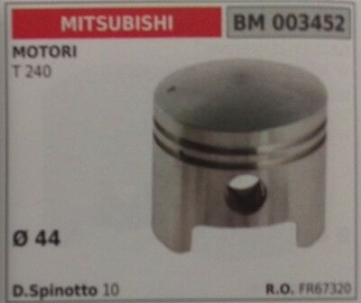 FR673205 PISTONE COMPLETO SEGMENTI E SPIN MOTORE MITSUBISHI T240 Ø 44