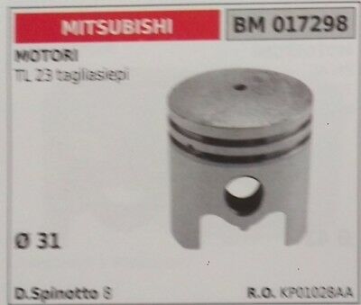 KP13028AA PISTONE COMPLETO TAGLIASIEPE TOSASIEPE MOTORE MITSUBISHI TL 23 Ø 31