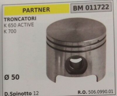 506099001 PISTONE COMPLETO TRONCATORE TRONCATRICE PARTNER K650 ACTIVE L700 Ø50