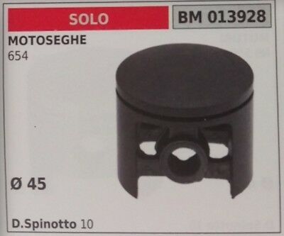 PISTONE COMPLETO SEGMENTI E SPIN MOTOSEGA SOLO 654 Ø45