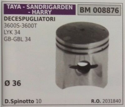 2031840 PISTONE DECESPUGLIATORE TAYA SANDRIGARDEN HARRY GB GBL 34 Ø36