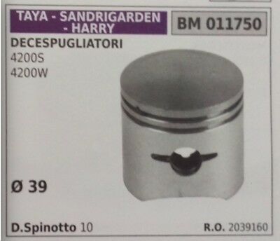 2039160 PISTONE DECESPUGLIATORE TAYA SANDRIGARDEN HARRY 4200S 4200W Ø39