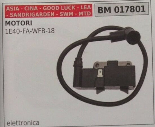 BOBINA MOTORE ASIA CINA CINESE importazione SANDRIGARDEN GOOD LUCK 1E40-FA-WFB-1