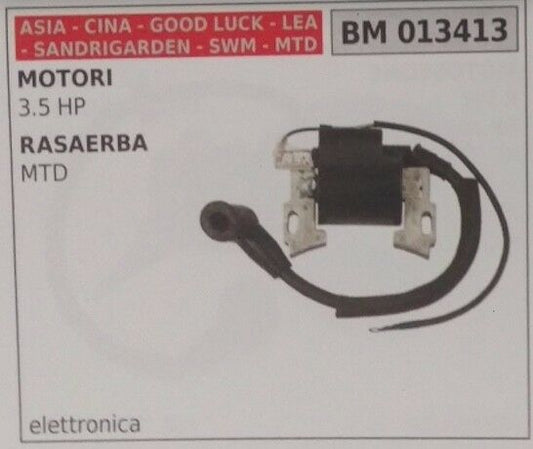 BOBINA MOTORE ASIA CINA CINESE importazione SANDRIGARDEN GOOD LUCK MTD 3.5 HP