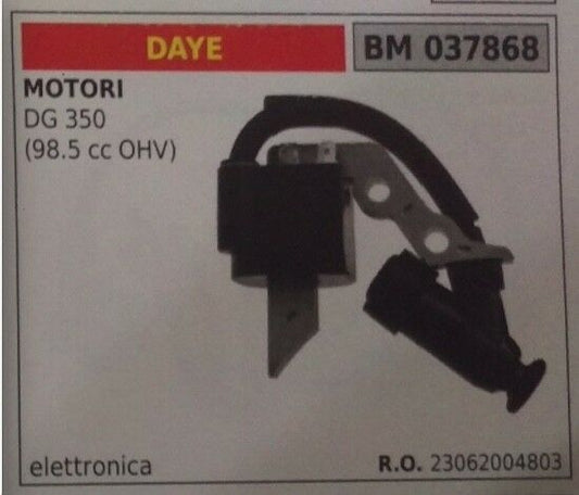 23062004803 BOBINA ELETTRONICA MOTORE DAYE DG 350 98.5cc OHV