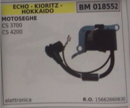 15662660630 BOBINA ELETTRONICA MOTOSEGA ECHO KIORITZ HOKKAIDO CS 3700 4200