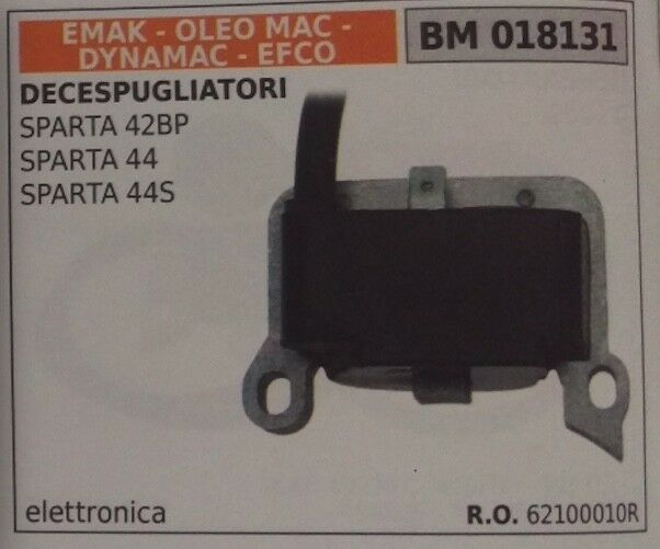 62100010R BOBINA DECESPUGLIATORE EMAK OLEOMAC DYNAMAC EFCO SPARTA 42BP 44 44S