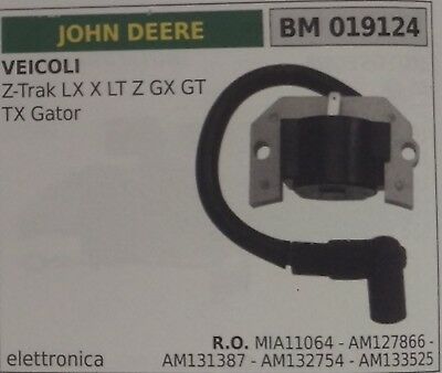 AM127866 BOBINA ELETTRONICA TRATTORINO JOHN DEERE Z-TRACK LX X LT Z GX GT TX GAT