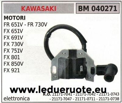 211717041 211717042 211717047 BOBINA ELETTRONICA MOTORE KAWASAKI Fx 801 850V 921