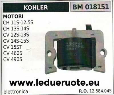 1258404S BOBINA ELETTRONICA MOTORE KOHLER CH 11S 12.5S 13S 14S CV 12S 13S 14S