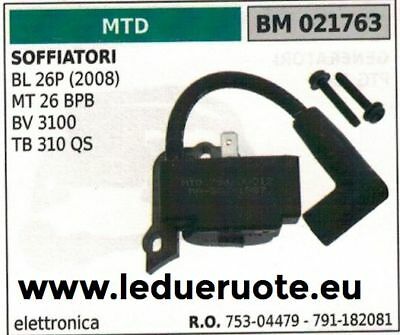 75304479 791182081 BOBINA ELETTRONIC SOFFIATORE MTD BL26P MT26BPB BC3100 TB310Q