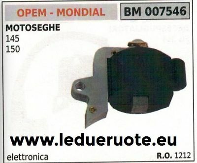 1212  BOBINA ELETTRONICA centralina MOTOSEGA OPEM MONDIAL 145 150