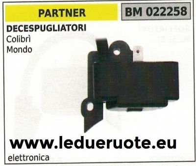 BOBINA ELETTRONICA centralina DECESPUGLIATORE PARTNER MONDO COLIBRI'
