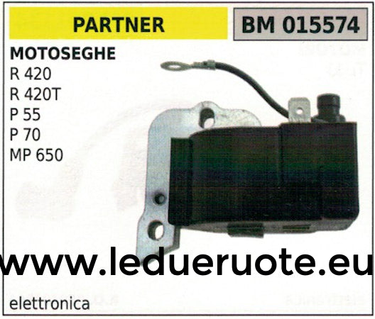 BOBINA ELETTRONICA centralina MOTOSEGA PARTNER R420 R420T P55 P70 MP650