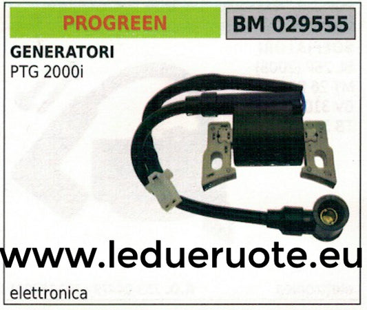 BOBINA CENTRALIN GENERATORE MOTOGENERATORE GRUPPO ELETTROGENO PROGREEN PTG 2000i