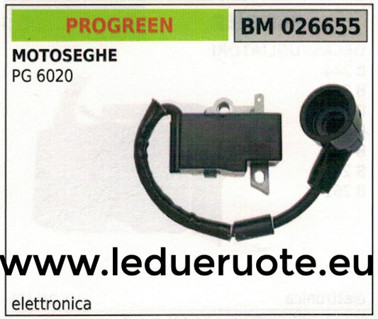 BOBINA ELETTRONICA CENTRALINA MOTOSEGA PROGREEN PG 6020