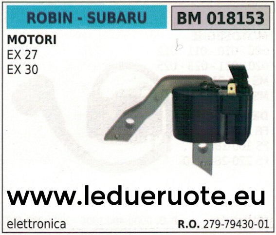 2777943001 BOBINA ELETTRONICA centralina MOTORE ROBIN SUBAR EX 27 30