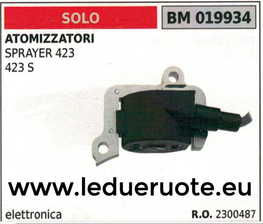 2300487 BOBINA ELETTRONICA centralina ATOMIZZATORE SOLO SPRAYER 423 423S