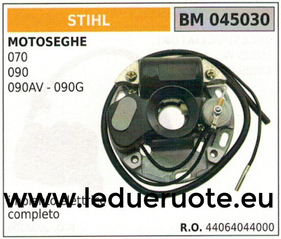 44064044000 BOBINA ELETTRONICA centralina MOTOSEGA STIHL 070 090 090AV 090G