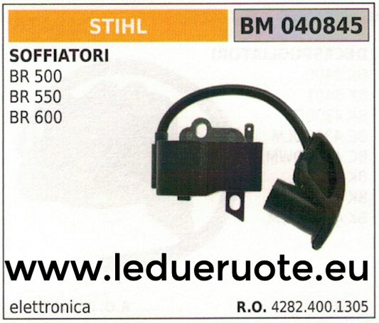 42824001305 BOBINA ELETTRONICA centralina SOFFIATORE STIHL BR 500 550 600