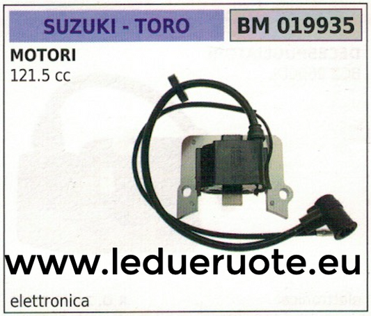 BOBINA ELETTRONICA centralina MOTORE SUZUKI TORO 121.5cc