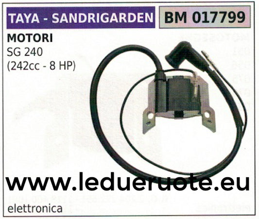 BOBINA ELETTRONICA centralina MOTORE TAYA SANDRIGARDEN SG240 242cc 8HP