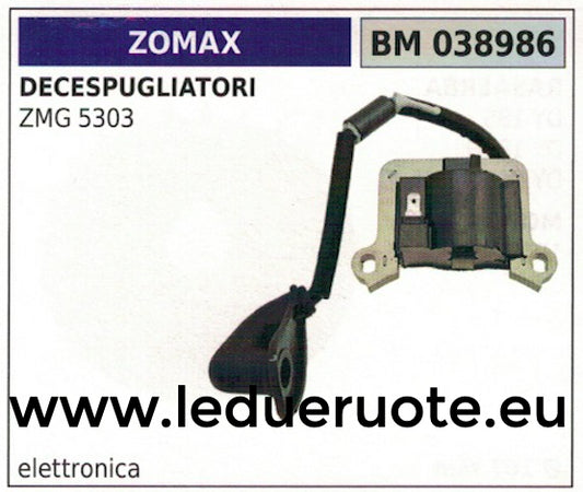 BOBINA ELETTRONICA CENTRALINA DECESPUGLIATORE ZOMAX ZMG 5303