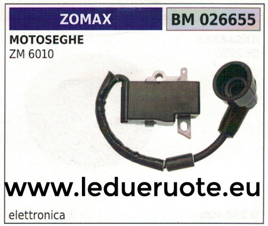 BOBINA ELETTRONICA centralina MOTOSEGA ZOMAX ZM 6010