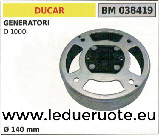 VOLANO MAGNETICO magnete ventola MOTOGENERATORE GRUPPO ELETTROGENO DUCAR D 1000i