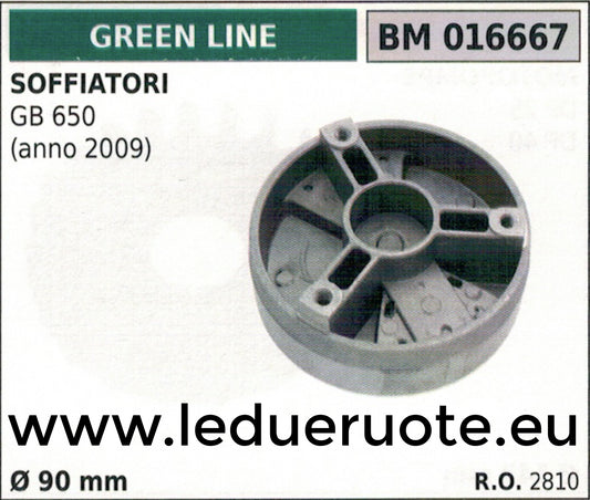 2810 VOLANO MAGNETICO magnete ventola SOFFIATORE GREEN LINE GB GBV 650 2009 Ø90