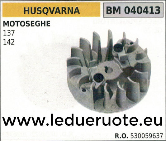 530059637 VOLANO MAGNETICO magnete ventola MOTOSEGA HUSQVARNA 137 142