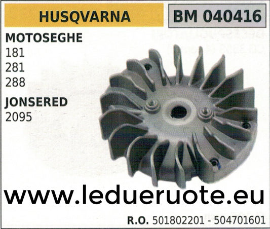 504701601 VOLANO MAGNETICO magnete ventola MOTOSEGA JONSERED 2095