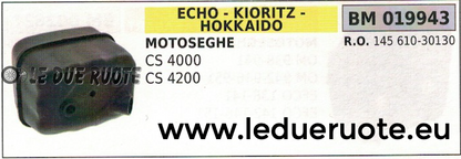 145610 SILENZIATORE MARMITTA SCARICO MOTOSEGA ECHO KIORITZ HOKKAIDO CS 4000 4200