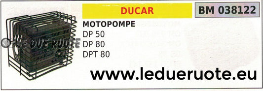 SILENZIATORE MARMITTA SCARICO MOTOPOMPA POMPA IRRORATRICE DUCAR DP 50 80 DPT 80