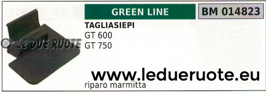 RIPARO SCARICO MARMITTA TAGLIASIEPI TOSASIEPE GREENLINE GREENCUT GT 600 750
