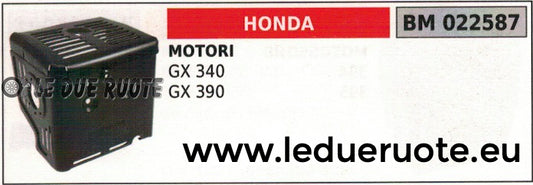 RIPARO SUPPORTO MARMITTA SILENZIATORE SCARICO MOTORE HONDA GX 340 390