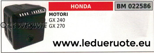 RIPARO SUPPORTO ESTERNO MARMITTA SCARICO MOTORE HONDA GX 240 270
