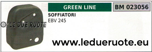 RIPARO SCARICO MARMITTA SILENZIATORE SOFFIATORE GREENLINE GREENCUT EBV 245