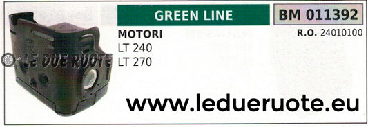 24010100 SCARICO MARMITTA SILENZIATORE MOTORE GREENLINE GREENCUT LT 240 270
