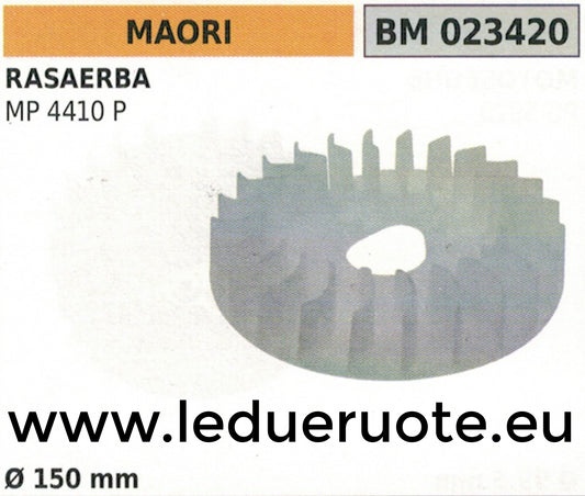 VOLANO MAGNETICO magnete VENTOLA RASAERBA TOSAERBA MAORI MP 4410 P Ø150