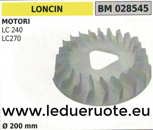 VOLANO MAGNETICO magnete VENTOLA MOTORE LONCIN LC 240 270 Ø20mm