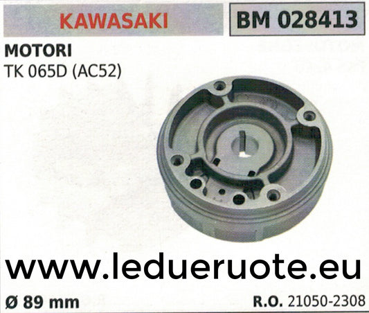 210502308 VOLANO MAGNETICO magnete ventola MOTORE KAWASAKI TK 065D (AC52) Ø89