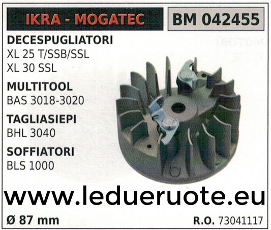 73041117 VOLANO MAGNETICO magnete DECESPUGLIATORE IKRA MOGATEC XL 25 T-SSB-SSL