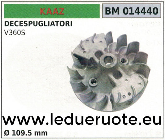 VOLANO MAGNETICO magnete ventola DECESPUGLIATORE KAAZ V360S Ø109.5