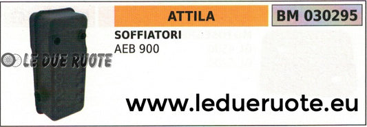 SILENZIATORE MARMITTA SCARICO SOFFIATORE ATTILA AEB 900 motore