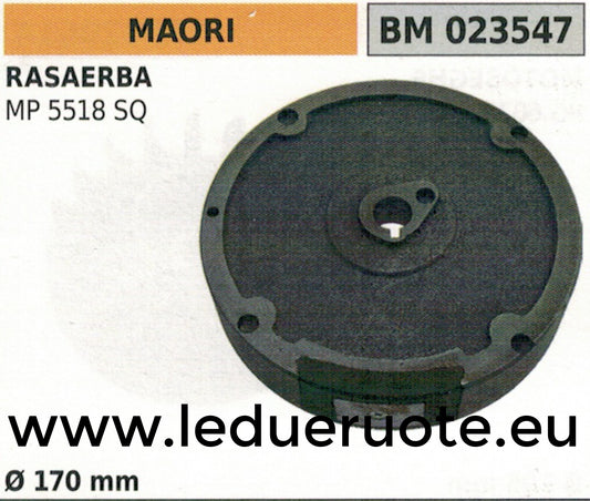 VOLANO MAGNETICO magnete VENTOLA RASAERBA TOSAERBA MAORI MP 5518 SQ Ø170