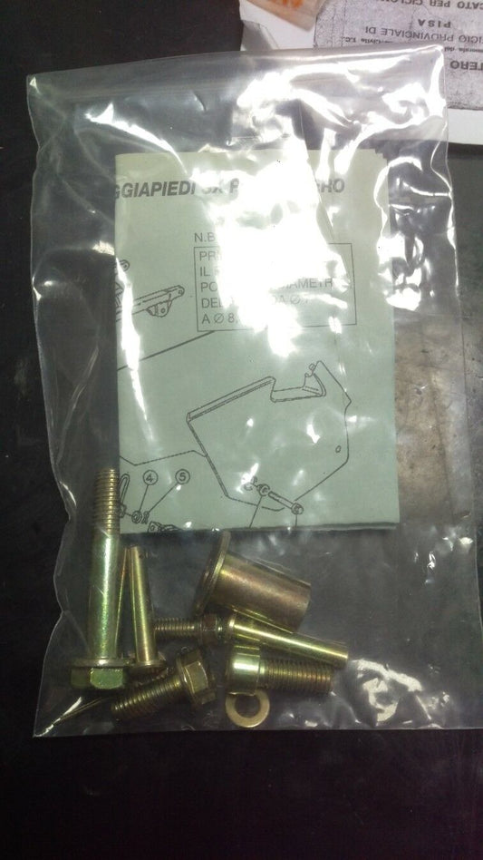 8A0078447 KIT POGGIAPIEDI PASSEGGERO ORIGINALE HUSQVARNA TE TC 410 610 '99