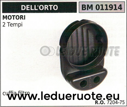 720475 CASSA SCATOLA CUFFIA SUPPORTO FILTRO ARIA MOTORE DELL'ORTO 2T