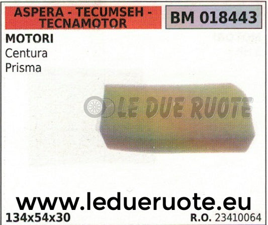 23410064 FILTRO ARIA ASPERA TECUMSEH TECNAMOTOR CENTURA PRISMA 134x54x30