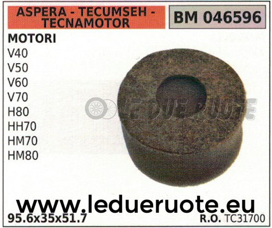 31700 FILTRO ARIA ASPERA TECUMSEH TECNAMOTOR V 40 50 60 70 H 80 HH 70 HM 70 80